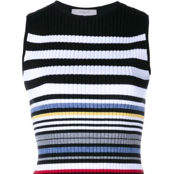 PREEN Line Striped Knit Top - Picture 2 of 7